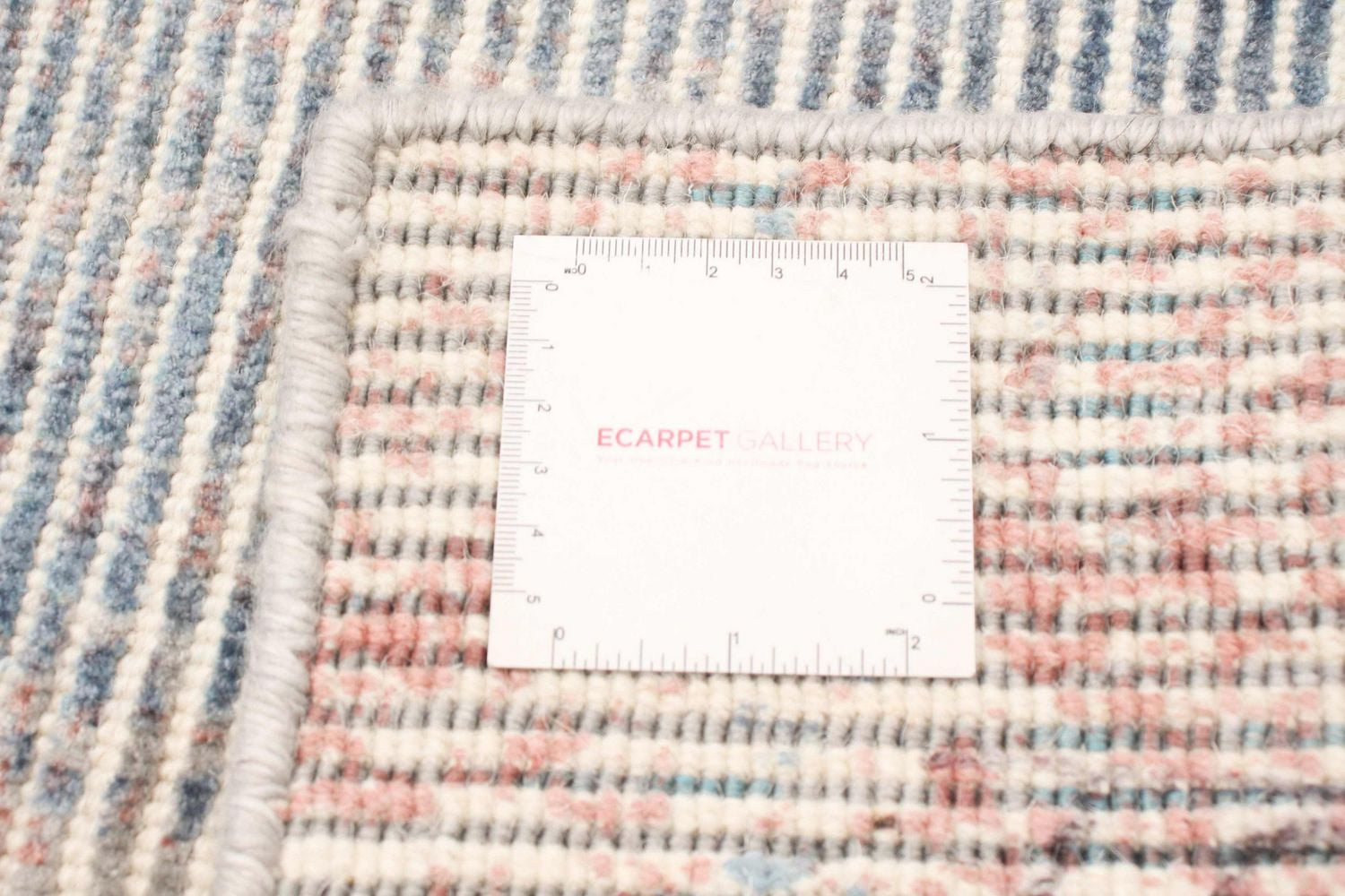 ECARPETGALLERY 5'3" x 7'3"  Contemporary Galleria Hand Loomed Area Rug for Living Room, Dining Room and Bedroom in Grey