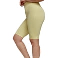 thumbnail image 4 of Qtocio Plus Size Shorts,Women's Solid Color High Waisted Supportive Shorts for Yoga and Workout Summer Activities, 4 of 5