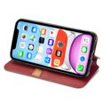 thumbnail image 2 of Étui pour iPhone XR à Rabat Portefeuille à Rabat Magnétique Protecteur - Rouge, 2 of 5