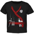thumbnail image 1 of Halloween Red Clan Ninja Assassin Costume Toddler T Shirt, 1 of 2