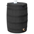 thumbnail image 4 of Good Ideas Rain Wizard 50 Gallon Plastic Rain Barrel Water Collector (2 Pack), 4 of 10