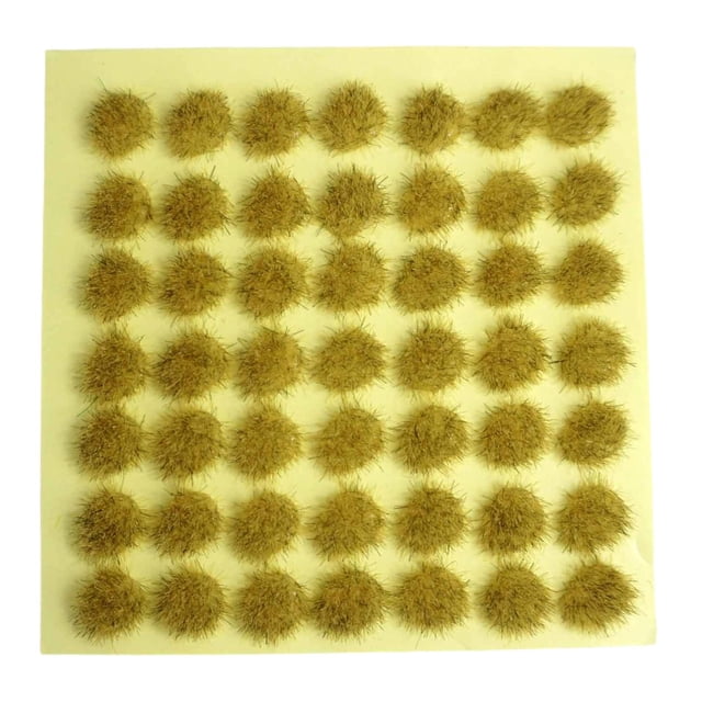 FashionCha 3 Pieces Miniature Grass Tufts Model Small Grass Cluster Architecture Tree Scene Railway Artificial Grass Terrain pp Material Suitable for Modeling Prop Hobby Building Table 1Pc