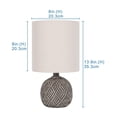 thumbnail image 3 of Mainstays 14 inch Polyresin Table Lamp, 3 of 4