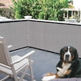 thumbnail image 3 of Filet d'Ombrage pour Balcon Écran d'Intimité pour Balcon Couverture d'Écran d'Intimité Clôture Résistante aux Intempéries Brise-Vent pour Extérieur Cour Arrière Patio, 3 of 8