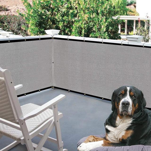 Balcony Shade Net Balcony Privacy Screen Cover Weather-Resistant Privacy Screen Cover Shade Fence Windscreen for Outdoor Backyard Patio