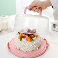 thumbnail image 3 of 1Pcs Cake Carrier Dust Proof Handheld 7 Cavity Visible Design Cake Holder Baking Supplies, 3 of 10