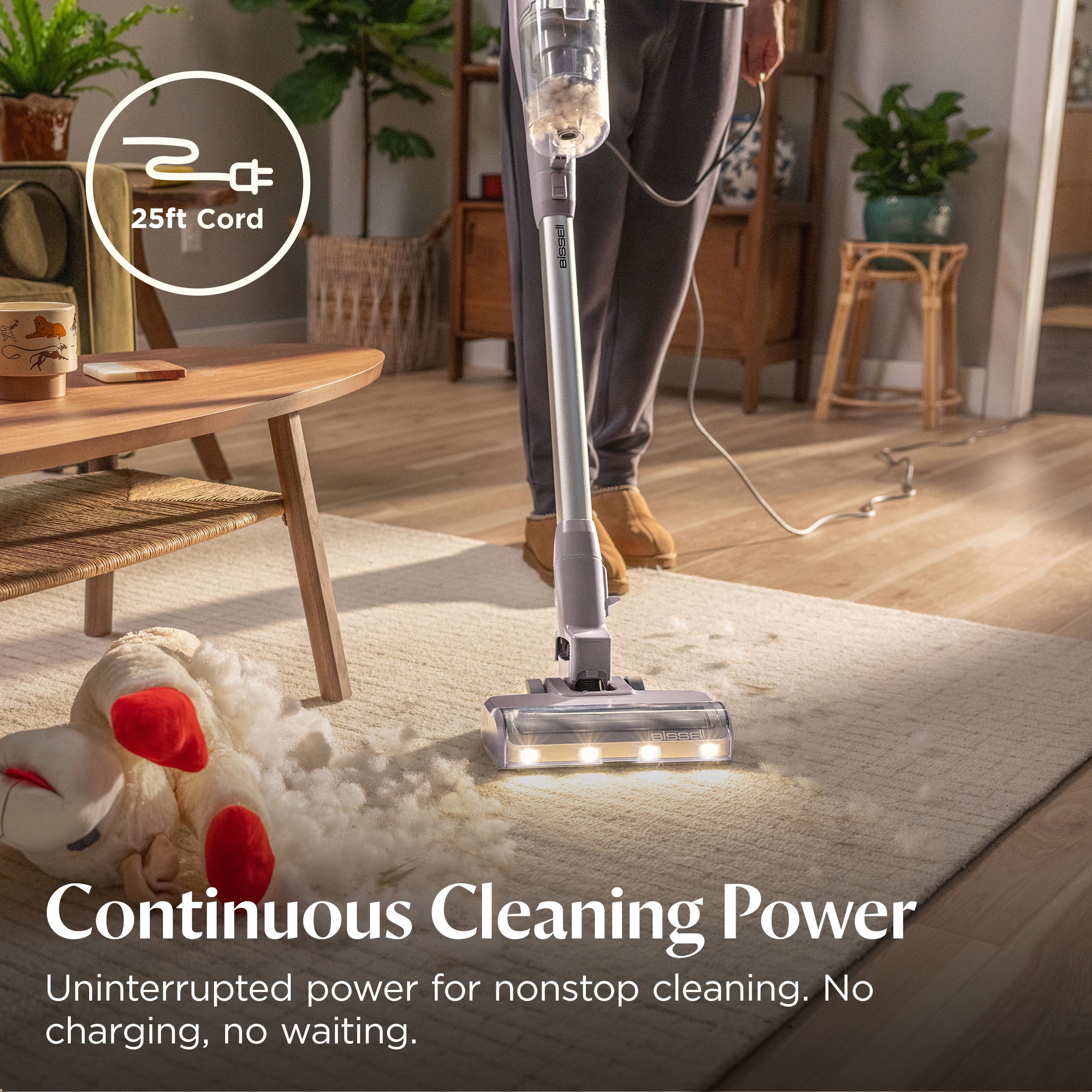 Aspirateur-balai filaire BISSELL PowerClean 4221C (tient debout tout seul)