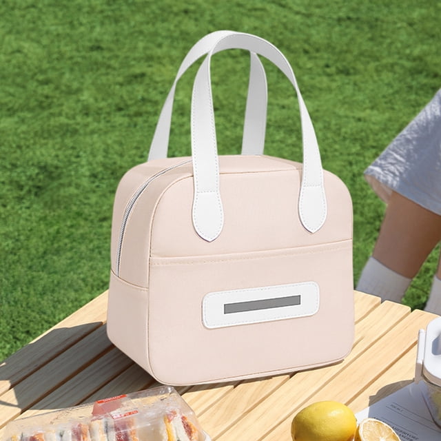Fridja Sales Lunch Bag Rice Insulated Bag Large Capacity Lunch Box Bag Waterproof Ice Bag Office Lunch Bag Handheld Storage Bag for New Home