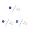 thumbnail image 1 of Ruiboury Lightweight Hood Lock For Car Modification Security Sleek Affordable blue DP17-25 3Set, 1 of 6