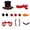 A, variant on Christmas Door Decorations Christmas Decorations Non-Woven Door Paste Festival Shopping Mall Shop Window Glass Paste Home Decoration Snow Wall Paste Christmas Window Decorations