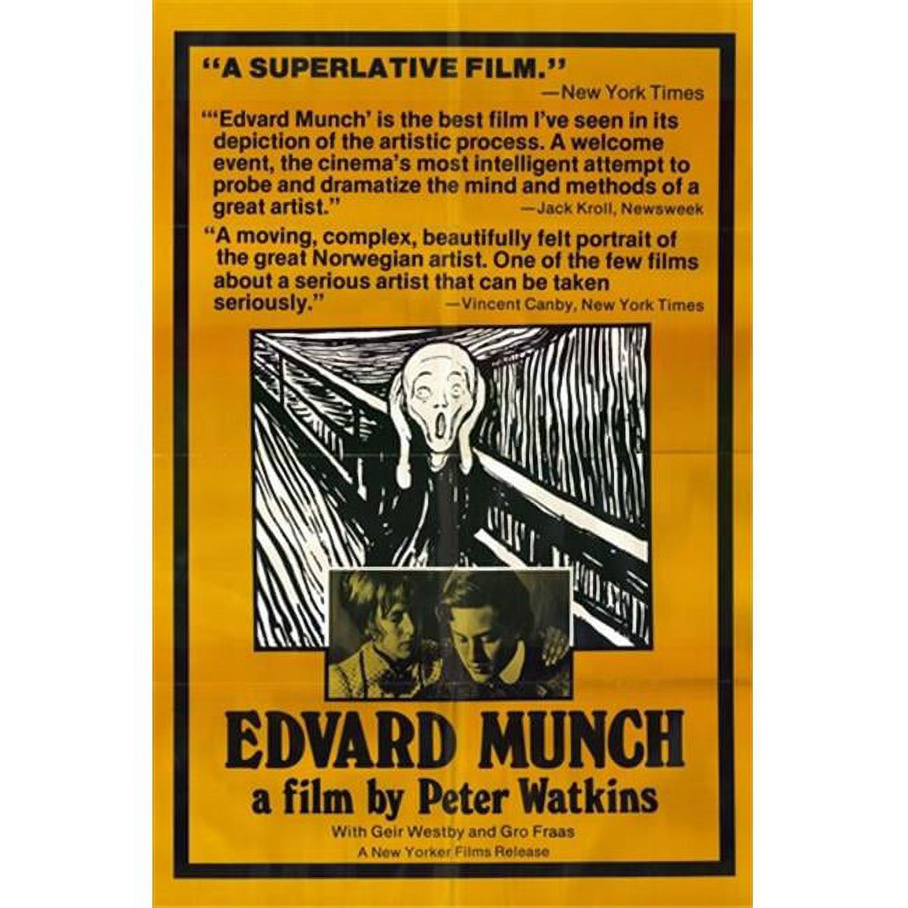 Posterazzi MOV254332 Affiche de Film Edvard Munch - 11 x 17 Po.