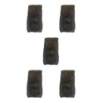 thumbnail image 1 of Youkk Warmth And Style Combined In Plush Over Knee Socks Wide Application Gift Idea black 5Set, 1 of 6