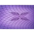 thumbnail image 1 of Ahgly Company Machine Washable Indoor Rectangle Transitional Bright Lilac Purple Area Rugs, 4' x 6', 1 of 7