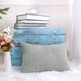 thumbnail image 4 of Unique Bargains Soft Corduroy Corn Striped Decorative Throw Pillow Cover, 4 of 9