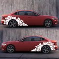 thumbnail image 3 of FlyFlise 2 Pieces Triangles Vinyl Car Body Stickers Long Stripe Door Sticker Vinyl, 3 of 7