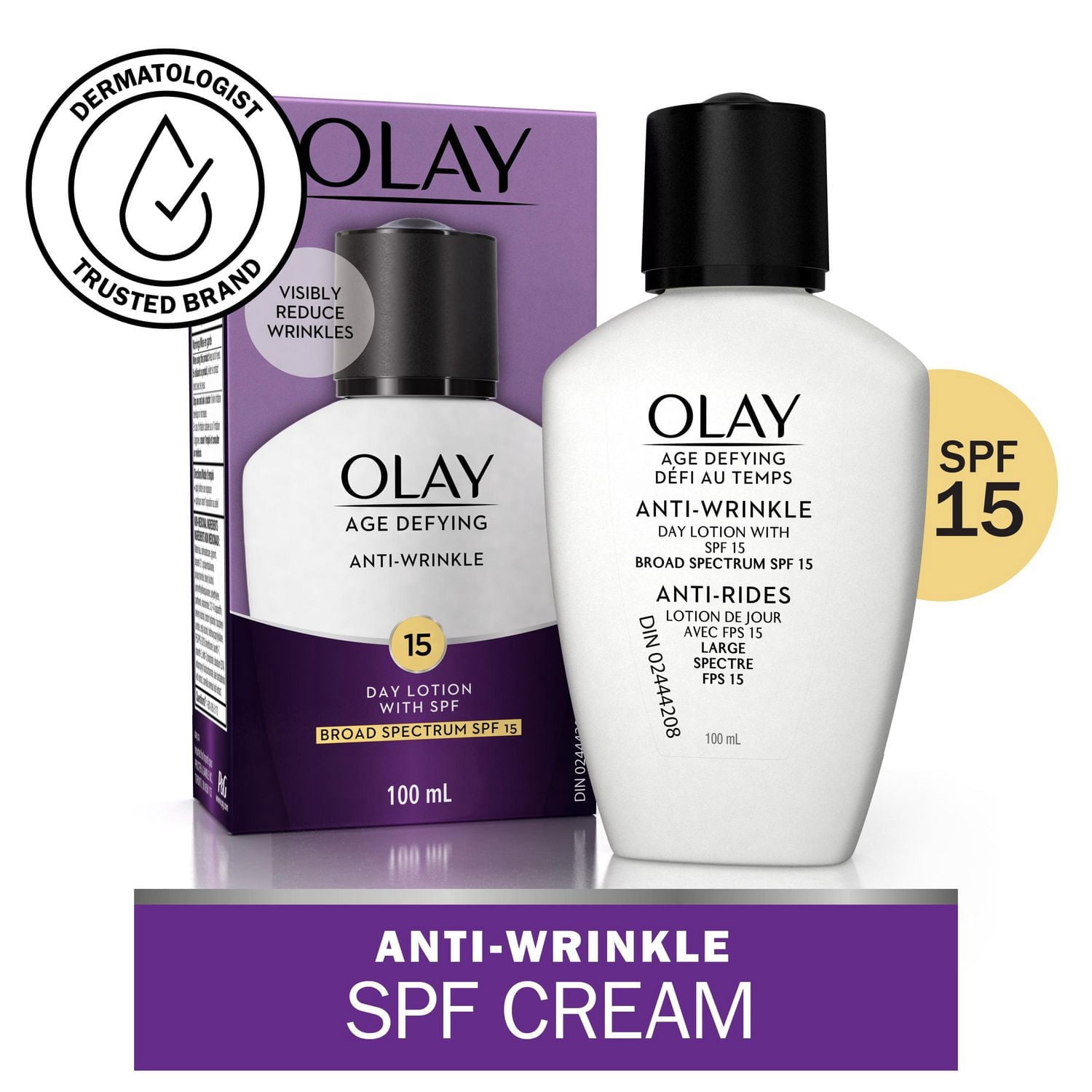 Olay Age Defying Anti-Wrinkle Face Lotion with SPF 15