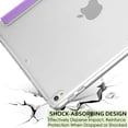 thumbnail image 3 of iPad Pro 12.9 2e Gén. 2017 Étui Rigide Arrière A1670 MQDC2LL/A MQDD2LL/A MQDA2LL/A A1671 MP6H2LL/A MP6J2LL/A MP6G2LL/A MPL02LL/A MPL12LL/A MPKY2LL/A A1821 MQEF2LL/A MQED2LL/A MQEK2LL/A - Violet, 3 of 8
