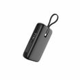 thumbnail image 3 of Blu Element PowerFlex 20K mAh 30W PD Power Bank with Built-In USB-C Cable Black, 3 of 6