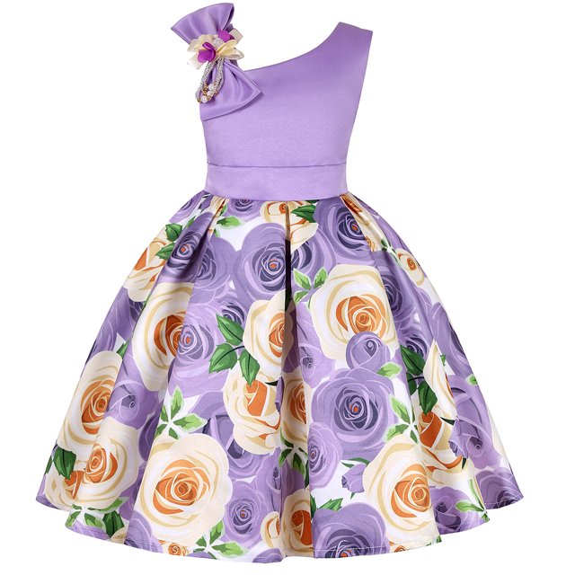 Robes pour Filles Robe de Demoiselle d'Honneur Robe de Mariage Robes Élégantes pour Fête
