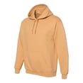 thumbnail image 2 of Gildan Mens Heavy Blend Hooded Sweatshirt, XL, Old Gold, 2 of 3