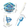 thumbnail image 3 of KTTECTOA Musical Toy Set Hand Pat Drum Rattle Trumpet Early Learning Percussion Instrument for Infants Safe ABS Plastic Newborn Gift for Boys and Girls Clearance Fidget Toys Canada Days, 3 of 6
