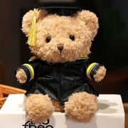 Graduation Teddy Bear with Cap and Diploma 9 Inch Stuffed Animal Gift for Kindergarten and Class of 2023
