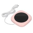 thumbnail image 1 of Electric Cup Warmer, Low Power Consumption Constant Temperature Cup Warmer Heating Plate  For Tea For Nightstands Pink, 1 of 8