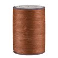 thumbnail image 1 of Unique Bargains Fil Ciré Fin 93 Yards 0.65mm Corde en Polyester pour Couture à la Machine Matelassage à la Main Tissage, Brun Foncé, 1 of 5