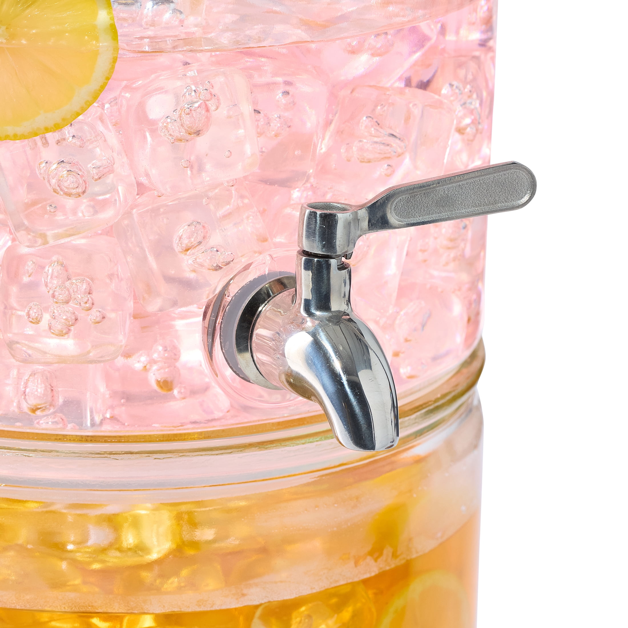 Better Homes & Gardens Distributeur de boissons en verre clair