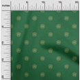 thumbnail image 2 of oneOone Georgette Viscose Tissu Vert à Blocs Matière de Robe Tissu Imprimé Tissu au Mètre 42 Pouces de Large, 2 of 4