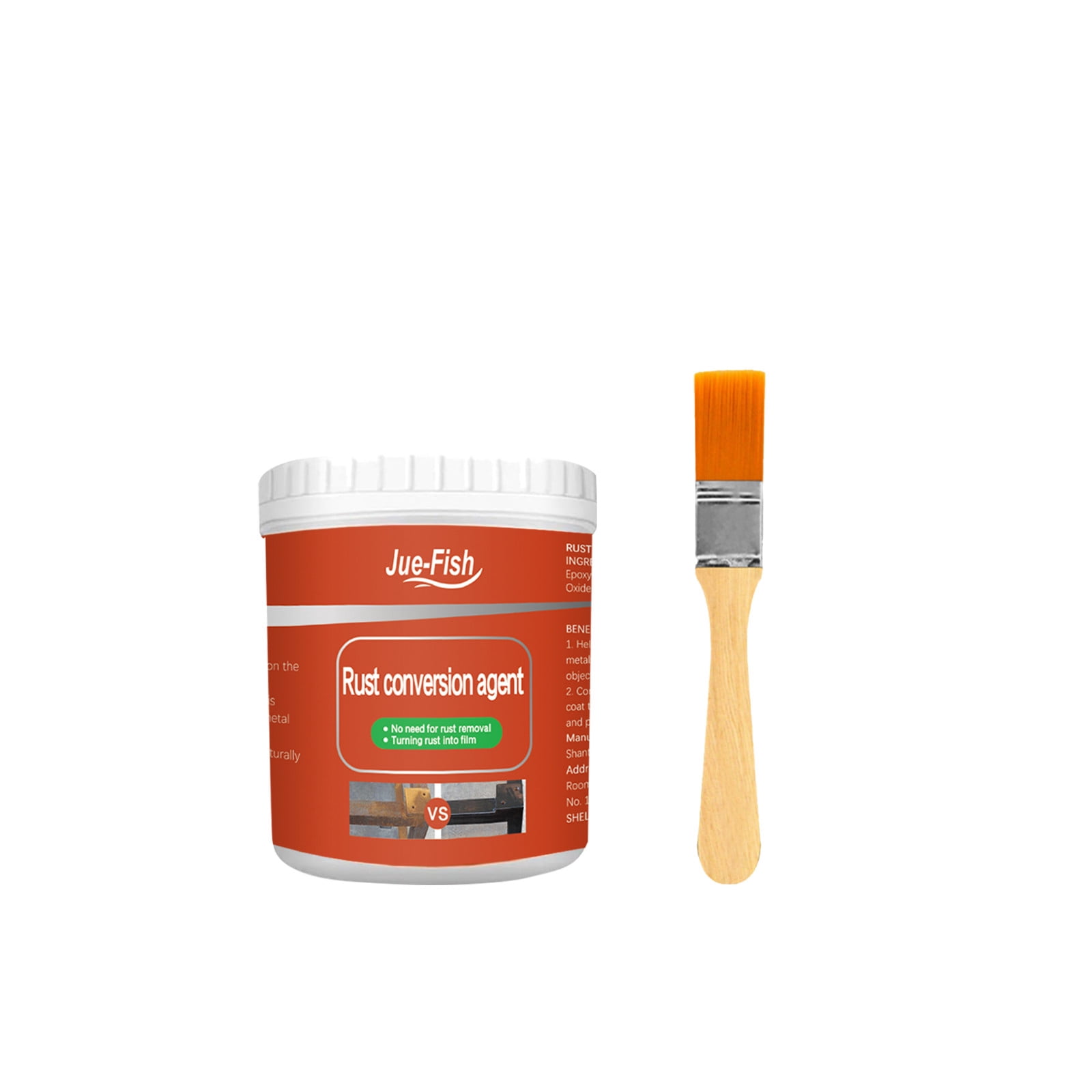 GFHFHITJ Metal Rust Remover Metal Rust Remover, Rust Conversion Agent, Rust Converter Metal Paint, Water-based Metal Brush Rust Remover, Multi-purpose Rust Paint 100/300ml