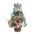 thumbnail image 3 of Table Christmas Tree with Lights Party Supplies for Living Room Holiday Home Blue, 3 of 9