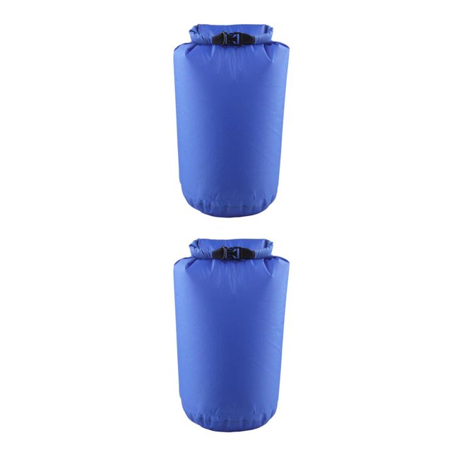 Transemion Waterproof Dry Bag Roll Top Dry Compression Sack for Rafting Boating Hiking Camping 75L blue 75L 2Set