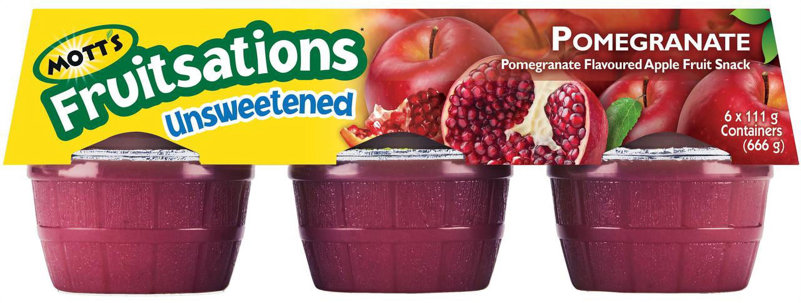 Mott's Fruitsations Unsweetened Apple Pomegranate Fruit Snack