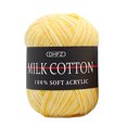 thumbnail image 1 of zanvin Colorful Hand Knitting Milk Soft Baby Cotton Wool Yarn, 50g, 1 of 1