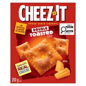 Cheez-It* Baked Snack Arômes à cracks à double toast 200 g