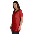 thumbnail image 4 of Inkmeso Plain Basic Tshirt Long Length Tee Short Sleeve Workout Top For Women, 4 of 9