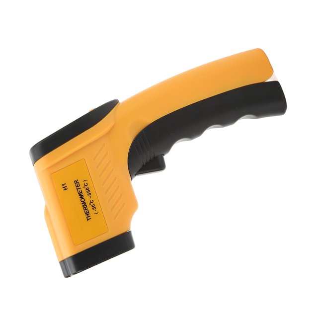 Temperature Measuring Gun, -50-550 degrees Celsius Comfortable Grip Infrared ℉ degrees Celsius Selection Non Contact for Household Use