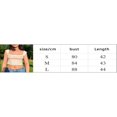 thumbnail image 5 of Débardeurs d'Été pour Femmes Sans Manches Col Carré 3D Fleur Dentelle Garniture Équipée Crop Tops, 5 of 5
