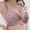 Pink, variant on Full Figure Lace Underwire Bra Push Up Lift Support Everyday Comfort T Shirt Bra For Plus Size