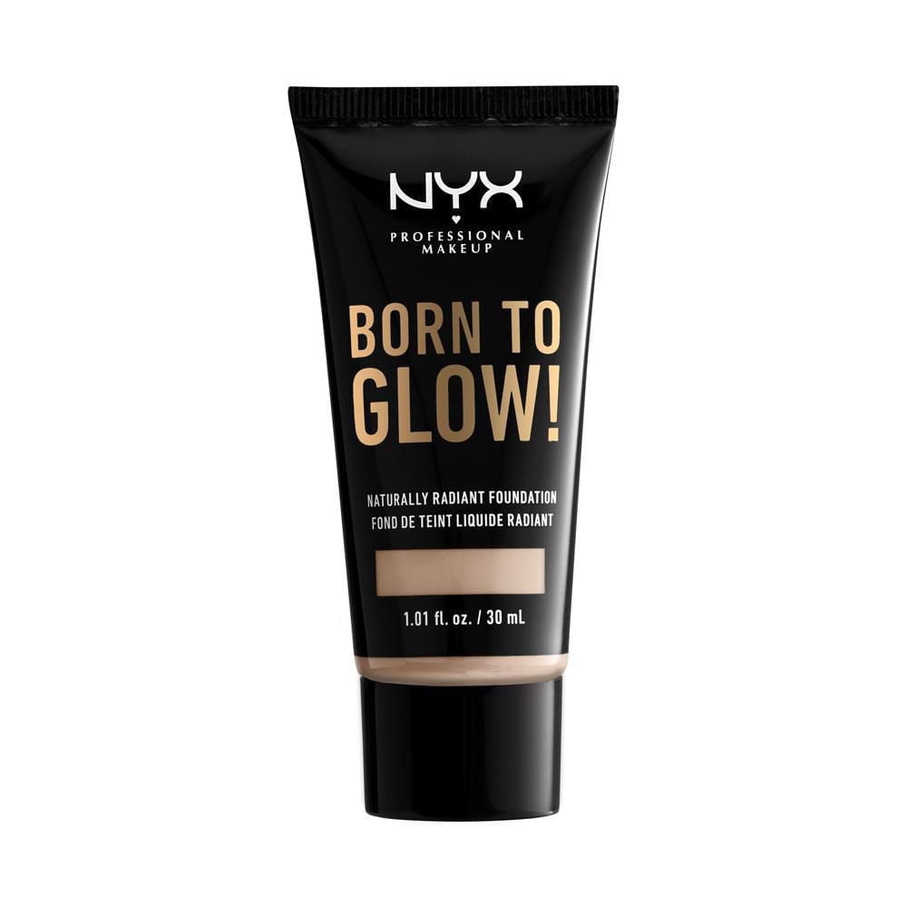 NYX Professional Makeup Born to Glow! Fond de Teint Éclat, Light, 30 mL