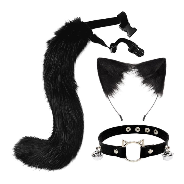 Accessoires de Cosplay d'Halloween pour Femmes et Filles Noirs
