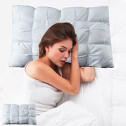 Danhjin Nylon Spandex Iber Pillows Twisted Flower Pillow Core Pillow Core High Elasticity Down Star Home Stereo Pillow Pillows