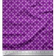 thumbnail image 1 of Soimoi Moss Georgette Fabric Floral Small Print Fabric by The Yard 42 Inch Wide, 1 of 3