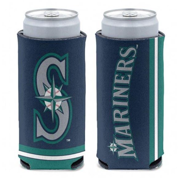 Wincraft 9416608778 MLB Seattle Mariners Can Cooler Slim Can Design