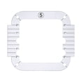 thumbnail image 1 of EGNMCR Acrylic DIY Sewing Patchwork Ruler Special-shaped Hollow Sewing Kit Patchwork Template Sewing patchwork ruler, 1 of 6