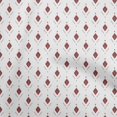 thumbnail image 1 of oneOone Cotton Flex Maroon Fabric Asian Ikat Craft Projects Decor Fabric Printed by The Yard 40 Inch Wide, 1 of 4