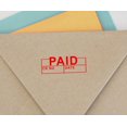 thumbnail image 1 of PAID Self Inking Rubber Stamp Custom Colop Office Stationary P20 Mini Stamper, 1 of 1