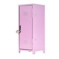 thumbnail image 3 of veasfak Mini Locker Decorative Iron Girls Lockbox for Stationery Jewelry Living Room pink, 3 of 9