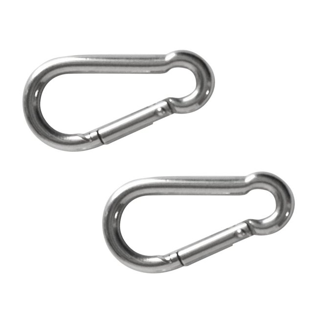 2pcs / 10pcs Mousqueton Clip Crochet pour Mousqueton Camping Randonnée M4x40mm